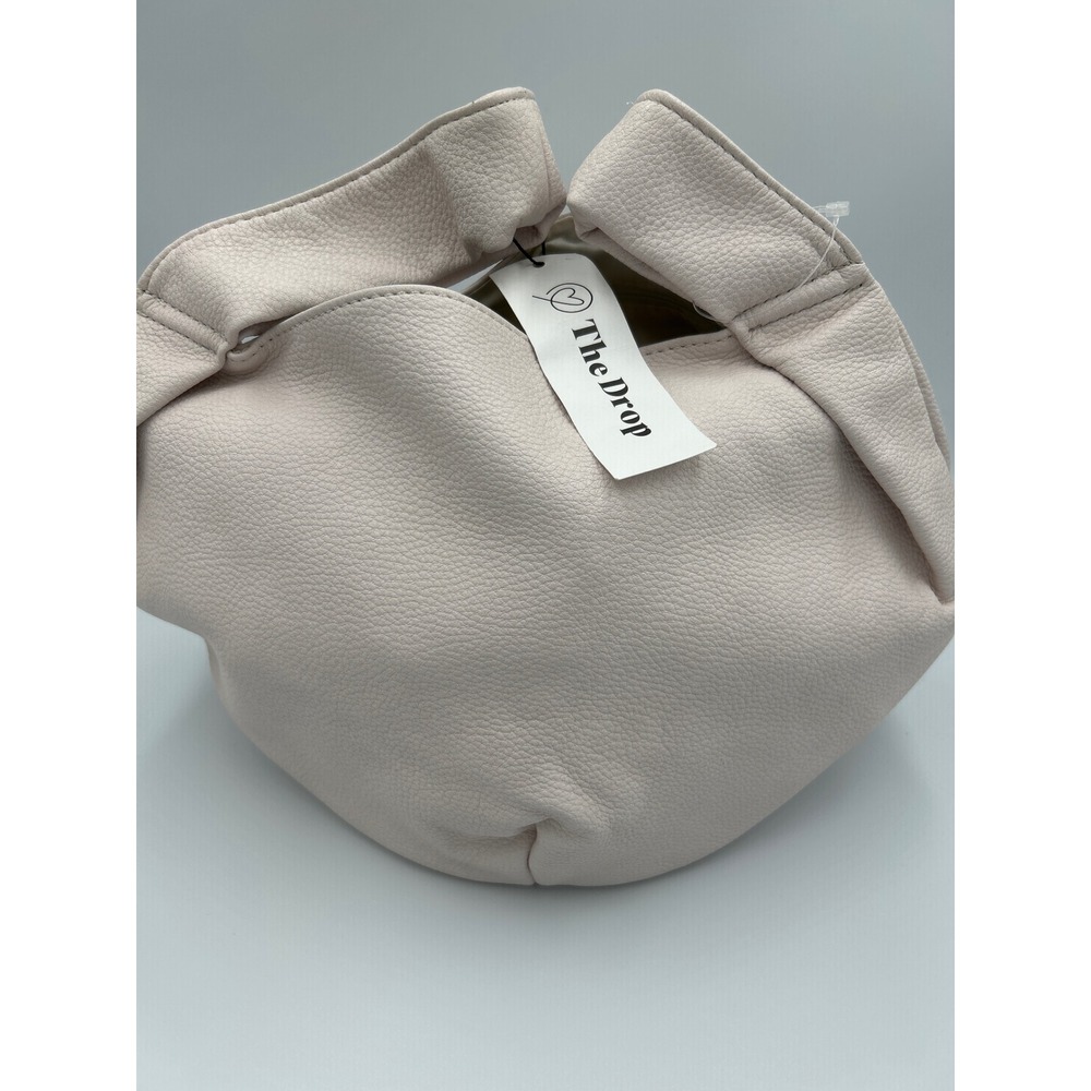 The‎ Drop Women's Revolve Top Handle Bag White Faux Leather Small - Picture 6 of 8